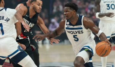 Edwards has 41 points and Timberwolves rally to beat the Trail Blazers 118-114