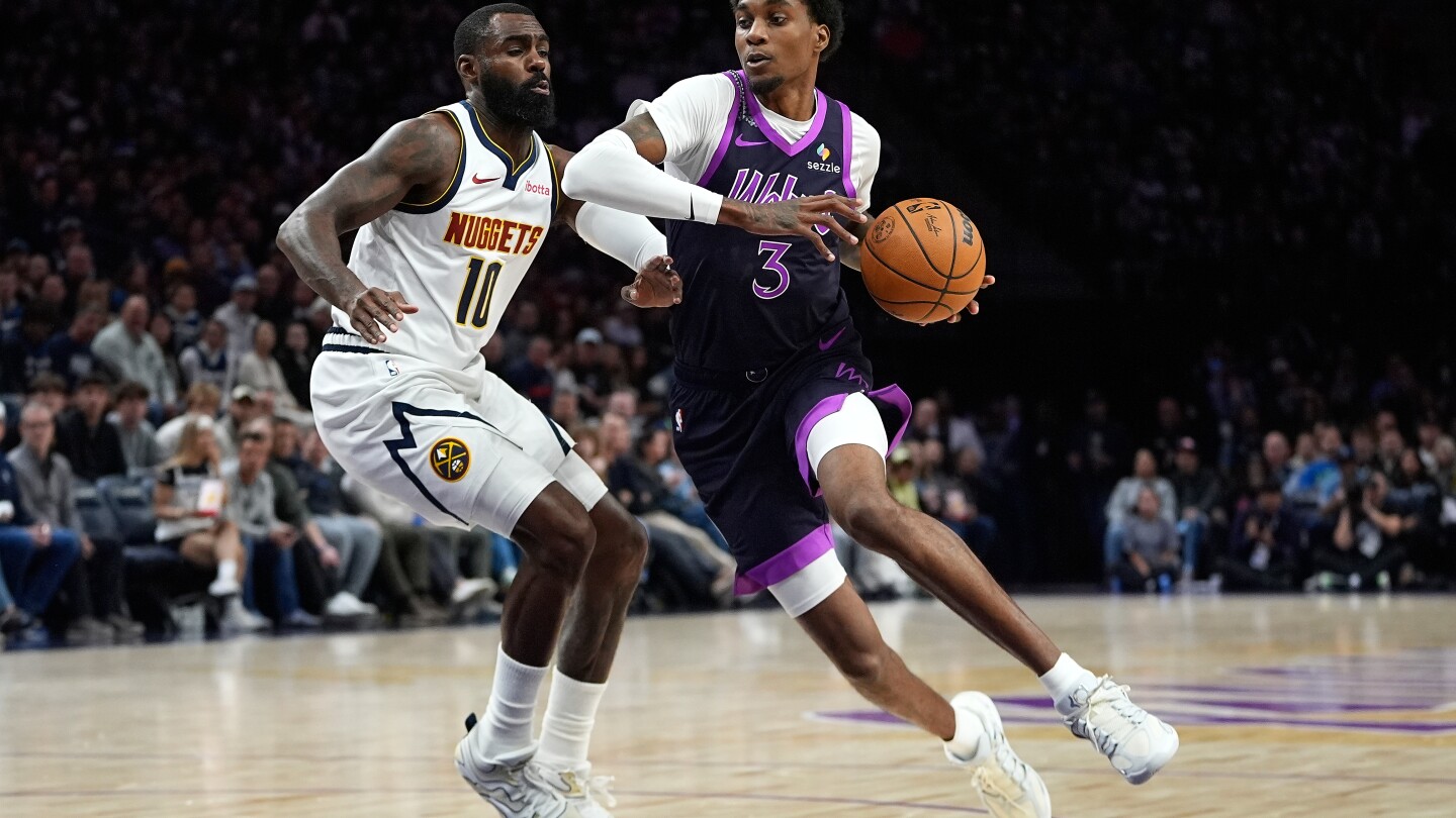 Timberwolves' McDaniels misses first game in nearly 2 years due to sprained wrist