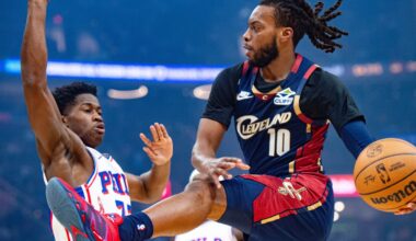 PG Darius Garland makes season debut for Cleveland Cavaliers