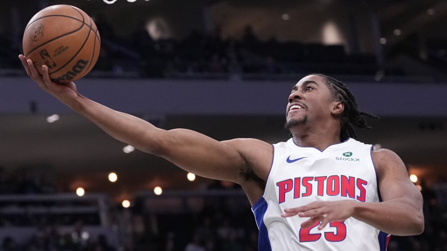 Pistons' Jaden Ivey feels grateful after playing first game since Jan. 1