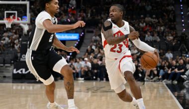 Spurs rookie guard Dylan Harper is active vs. Blazers after missing 3 1/2 weeks with calf injury