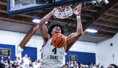 Top basketball player Tyran Stokes withdraws from Notre Dame High