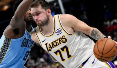 Luka Doncic returns and Lakers get a road win at Memphis
