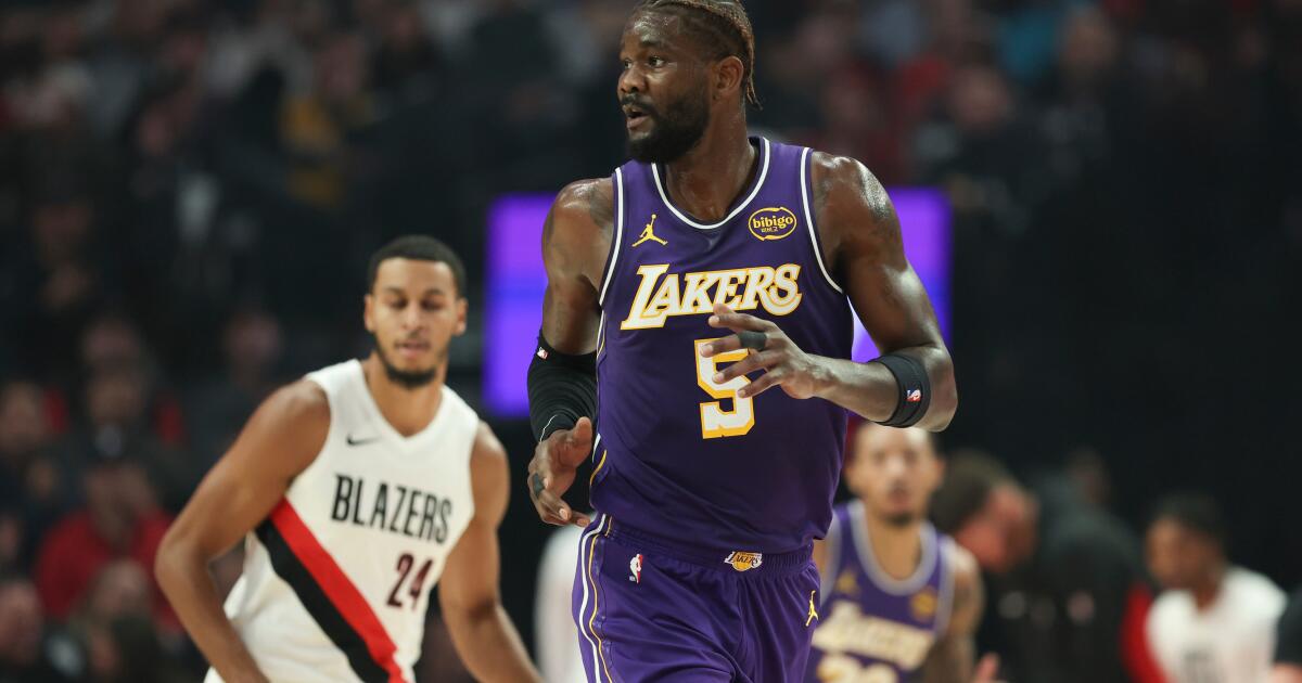 Lakers center Deandre Ayton to miss game tonight against Clippers