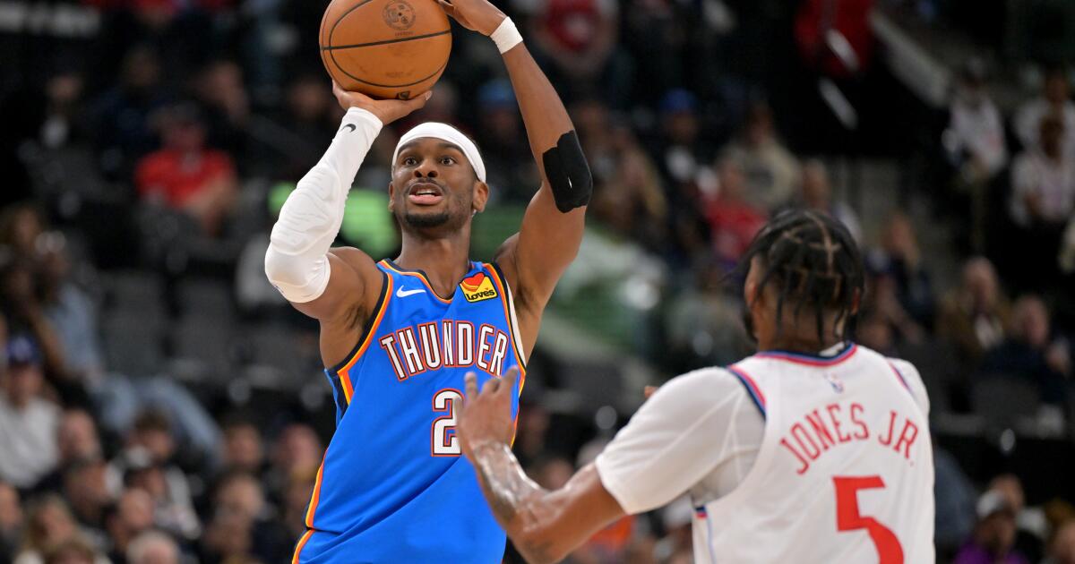 Kawhi-less Clippers are no match for undefeated Thunder