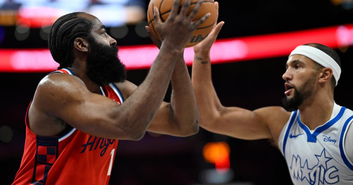 James Harden scores 31 but Magic rout the Clippers