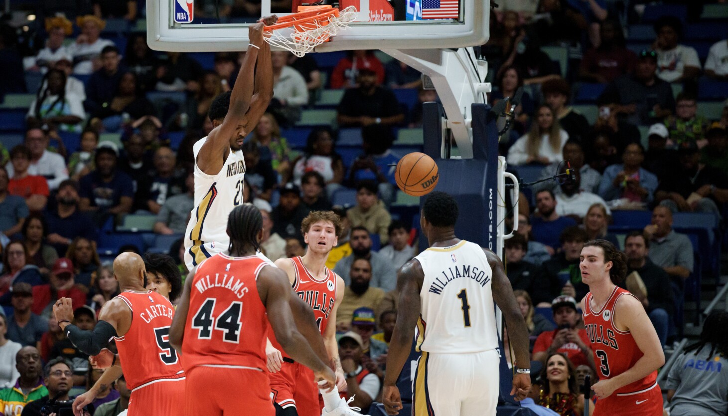 Bulls keep touching hot stove and this time in New Orleans get burned