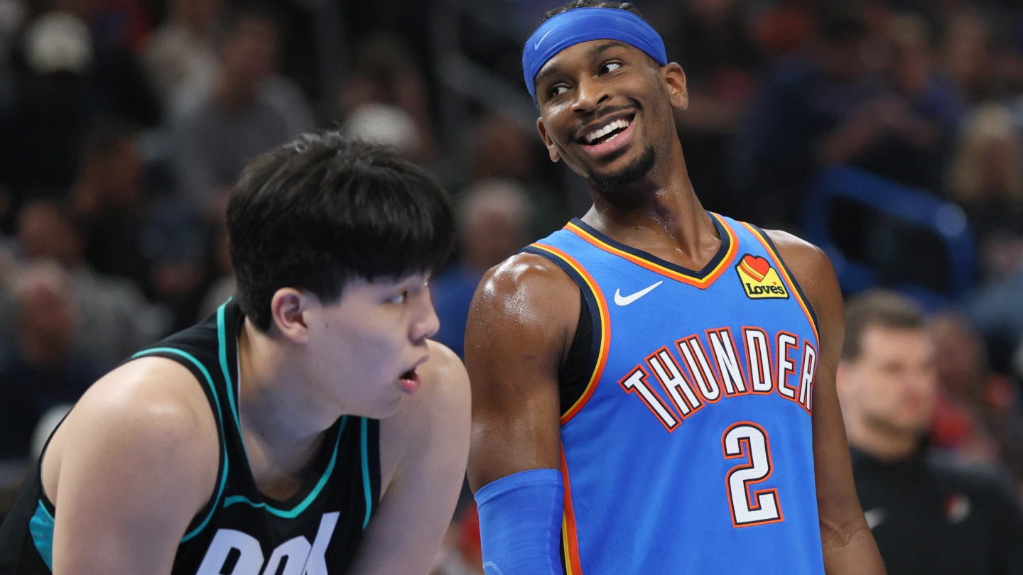 SGA explodes for 37 as Thunder rout Blazers to avenge lone loss