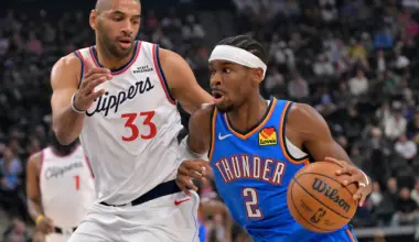 Thunder extend winning streak to 8 with 126-107 win over Clippers