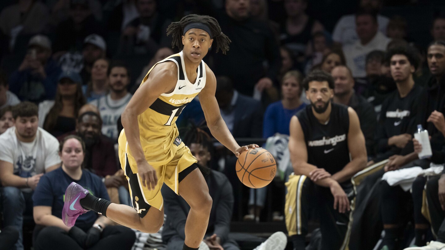 Wizards rookie Tre Johnson to miss weeks due to hip injury