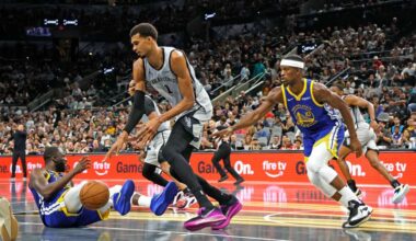 Spurs’ Wembanyama to miss at least two weeks