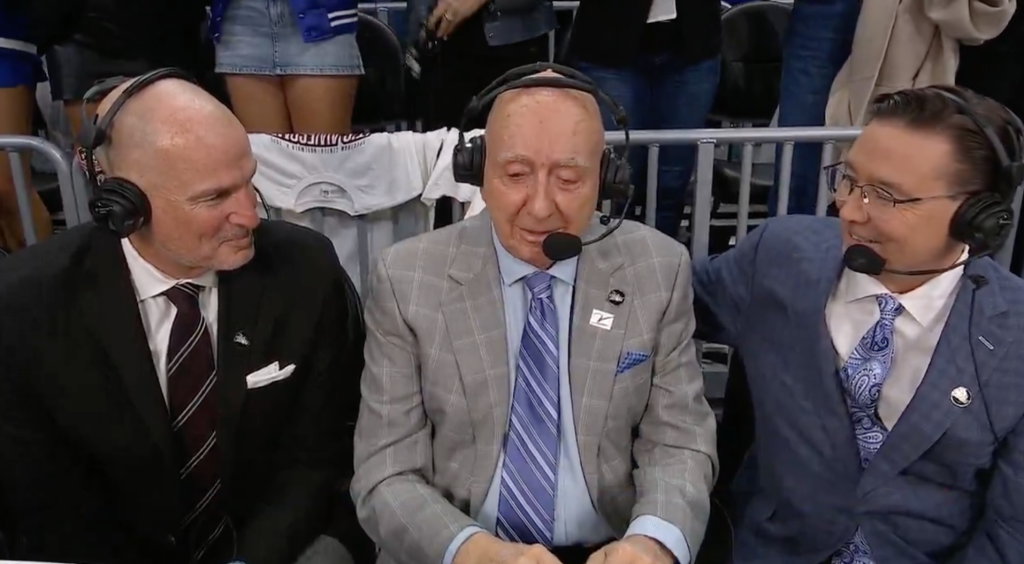 Dick Vitale moved to tears over Coach K tribute