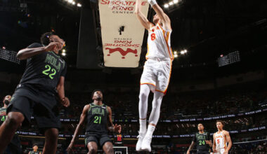 Hawks inflict Pelicans' 9th straight loss behind Porzingis' 29 points