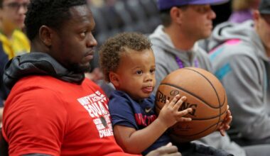 Julius Randle’s Son Kyden Goes Viral for Adorable Celebration After Timberwolves’ 3-Pointer