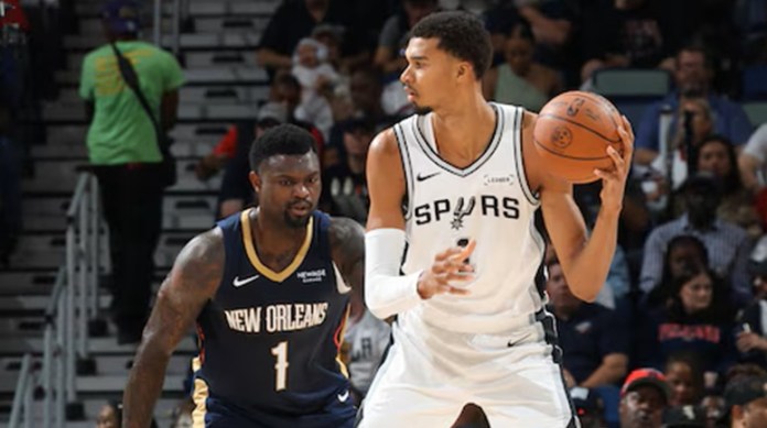Victor Wembanyama, Spurs, Zion Williamson, Pelicans, NBA