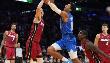 Tyler Herro scores 24 in season debut as Heat edge Mavericks 106-102