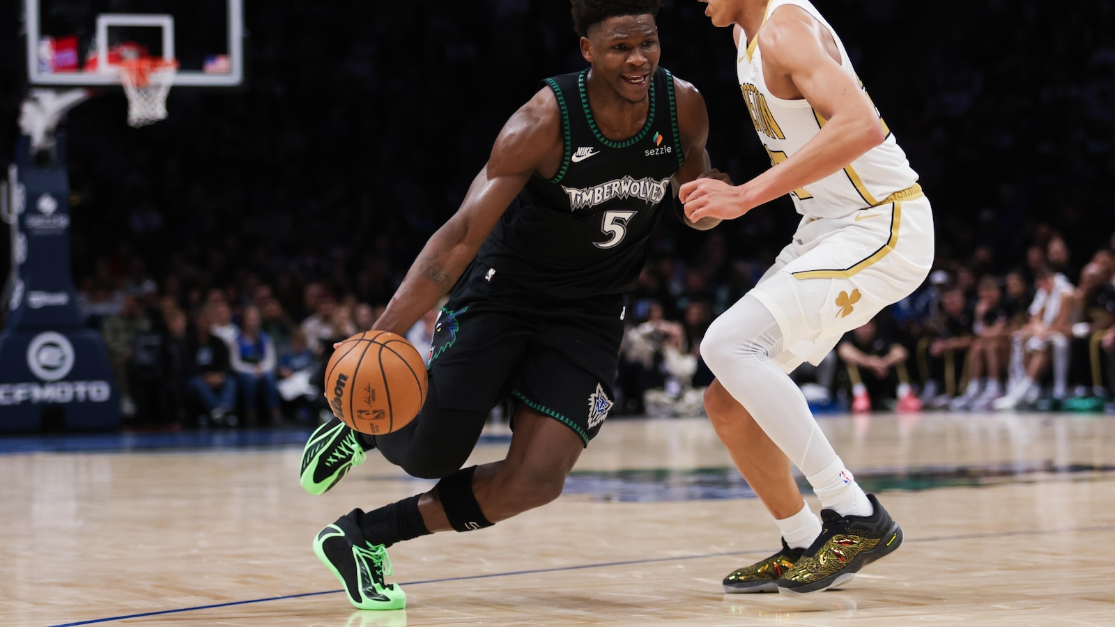 Edwards caps 39-point performance with unlikely 3 as Timberwolves hold off Celtics 119-115