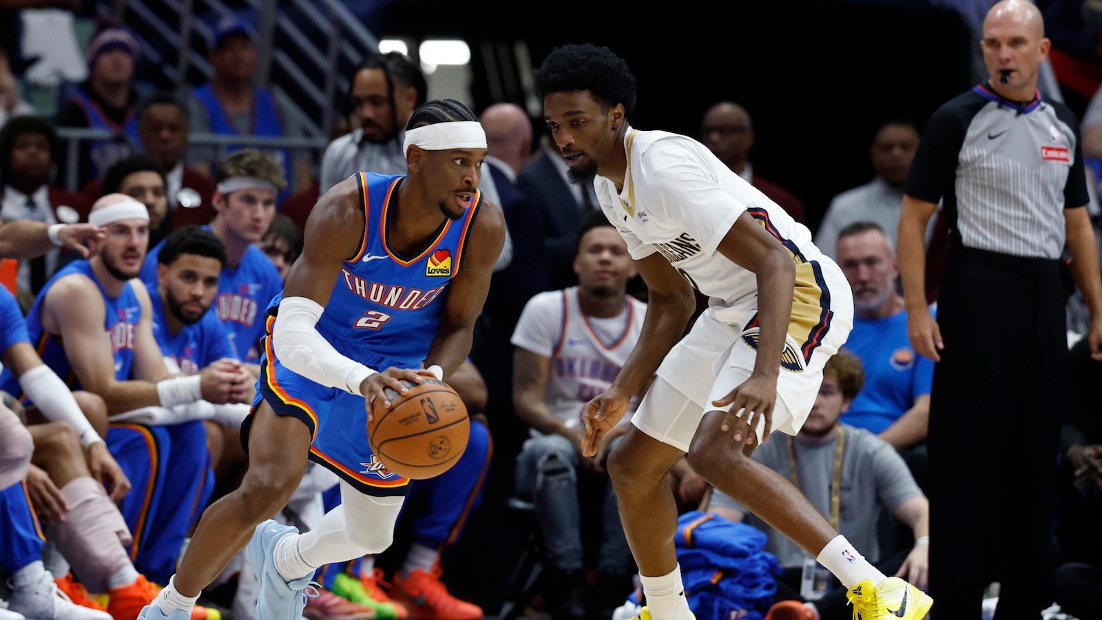 Holmgren scores 26 as the Thunder roll to a 126-109 win over the reeling Pelicans