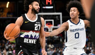 Jamal Murray, Peyton Watson help Nuggets hold off a late push by Grizzlies for 125-115 victory