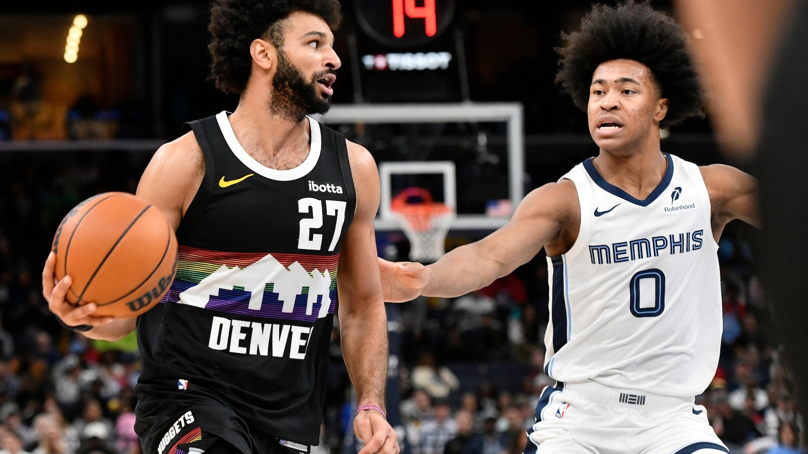 Jamal Murray, Peyton Watson help Nuggets hold off a late push by Grizzlies for 125-115 victory