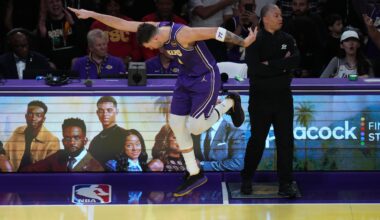 Luka, LeBron lead Lakers past Clippers 135-118 for 5th straight win, clinching their NBA Cup group