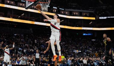 Avdija, Clingan get double-doubles as Trail Blazers beat Warriors 127-123