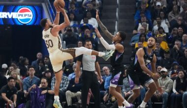 Stephen Curry scores 31 points as Warriors run away from Jazz 134-117