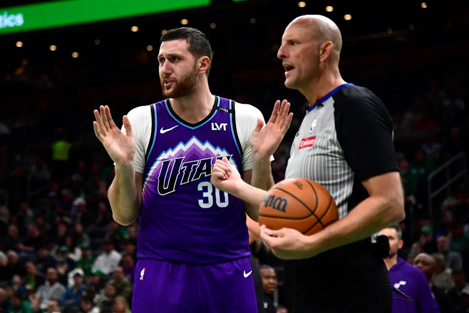Utah Jazz center Jusuf Nurkic (30)Bob DeChiara-Imagn Images