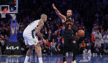 Knicks' Jalen Brunson Earns Eastern Conference Weekly Honor