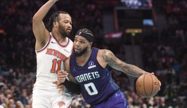 Hornets look to rebound in New York against the Knicks