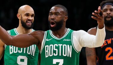 New York Knicks v Boston Celtics