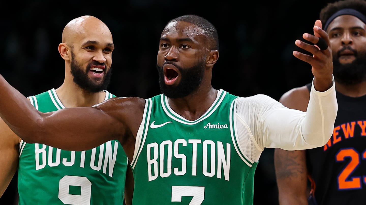 New York Knicks v Boston Celtics