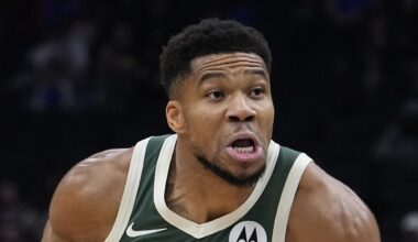 Giannis Antetokounmpo suffers calf injury, but Detroit Pistons still lose