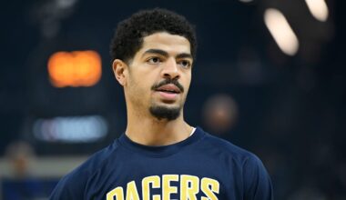 Indiana Pacers guard Ben Sheppard (26) against the Golden State Warriors.