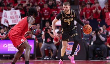 Purdue Boilermakers guard Braden Smith