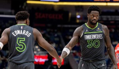 Anthony Edwards takes only 6 shots in Wolves' win over Pelicans