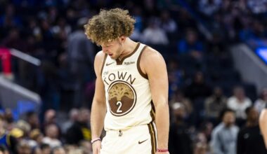 Why Warriors Made Correct Decision Benching Podziemski in 4th Quarter vs. 76ers