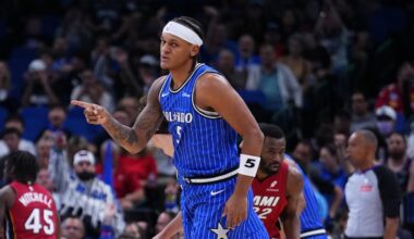 Paolo Banchero made his return after three weeks sitting out with a strained groin. He eased himself back into the proceedings but showed what his and the Orlando Magic's potential can be.
