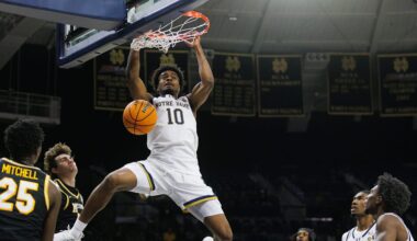 True Freshman Jalen Haralson Leads Notre Dame to Win Against TCU