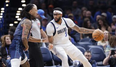 Mavericks rookie calls out plan for Anthony Davis after blowout loss to Thunder