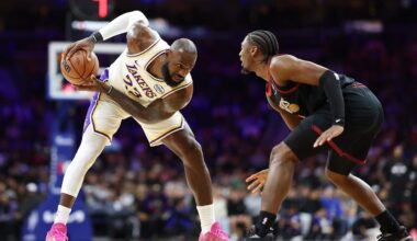 LeBron James Had Cool Message About Tyrese Maxey After Lakers-76ers