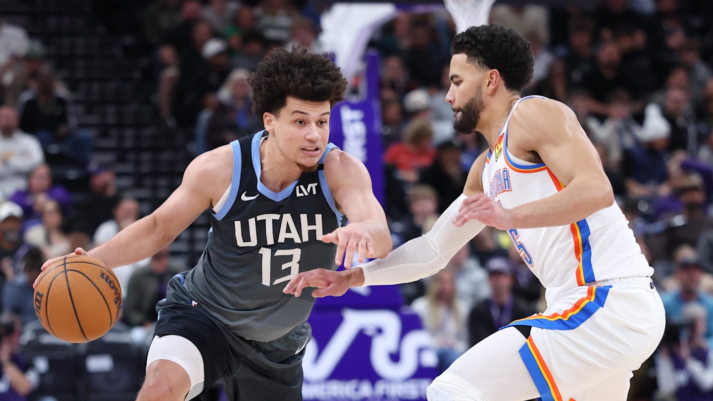 Jazz Rookie Speaks on Career-Best Performance in Loss vs. Thunder
