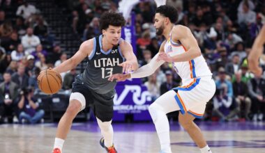 Jazz Rookie Walter Clayton Jr. Posts Career-High vs. Thunder