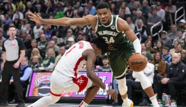 Latest Giannis Antetokounmpo-Rockets Mock Trade Gives Bucks a Massive Haul