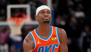 OKC Thunder See Short Injury Report for Cup Matchup with Suns