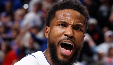 2025 NBA Playoffs - New York Knicks v Detroit Pistons - Game 4