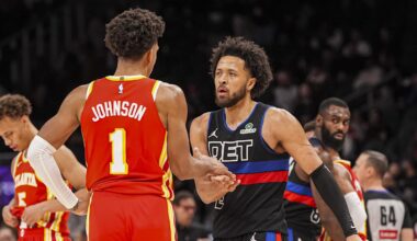 Detroit Pistons searching for fifth win in six games tonight against Atlanta Hawks