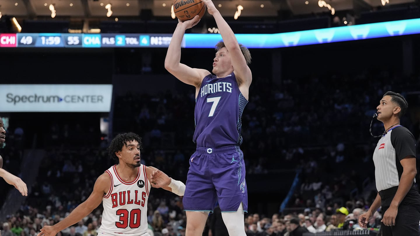 Hornets fall to Bulls despite Miles Bridges and Kon Knueppel outbursts on Friday