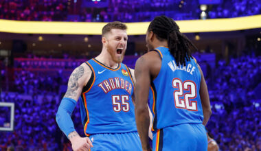 OKC Thunder Health Could Make for Tough Starting Lineup Decision