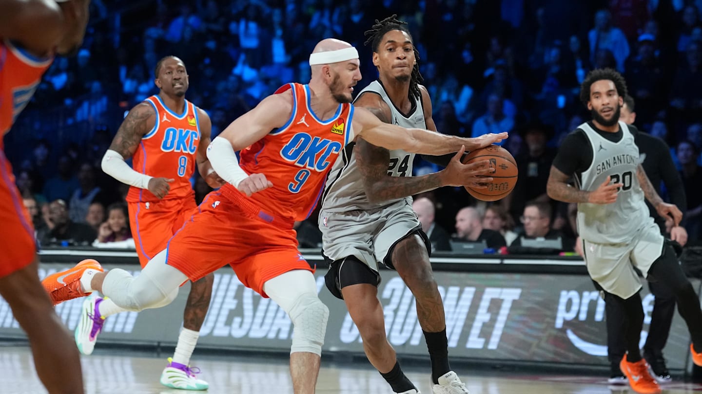 Three Takeaways From OKC Thunder's Thrilling NBA Cup Loss to Spurs